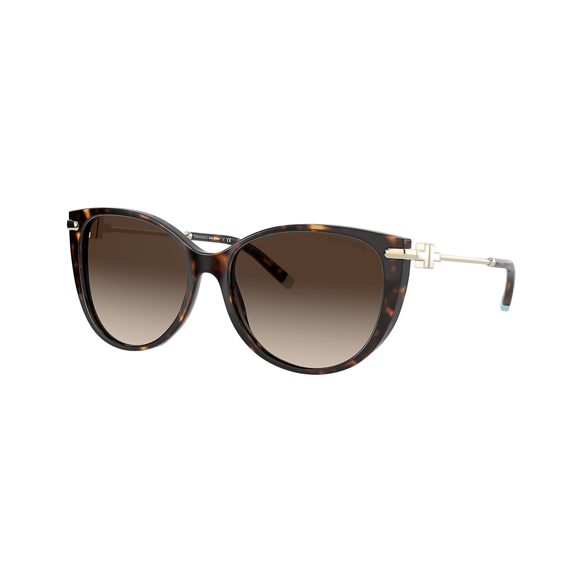 Tiffany & Co. Havana Sunglasses | Glasses.com® | Free Shipping