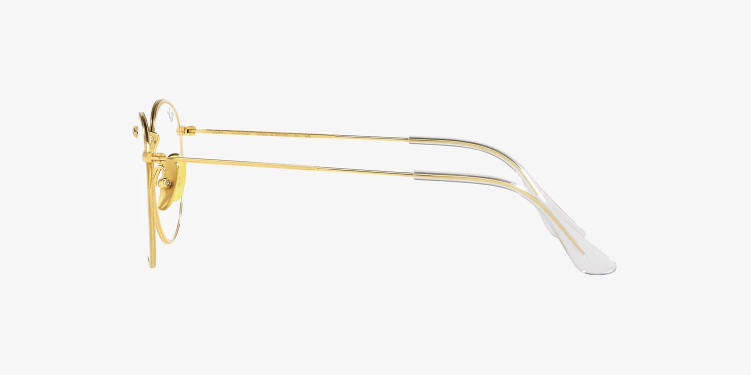 Ray Ban RB8247V Round Titanium Optics Eyeglasses LensCrafters