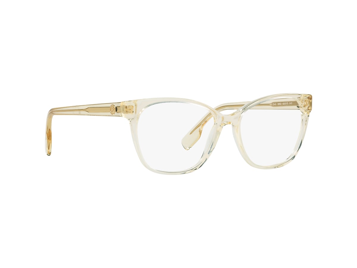 Burberry on sale eyeglasses yellow