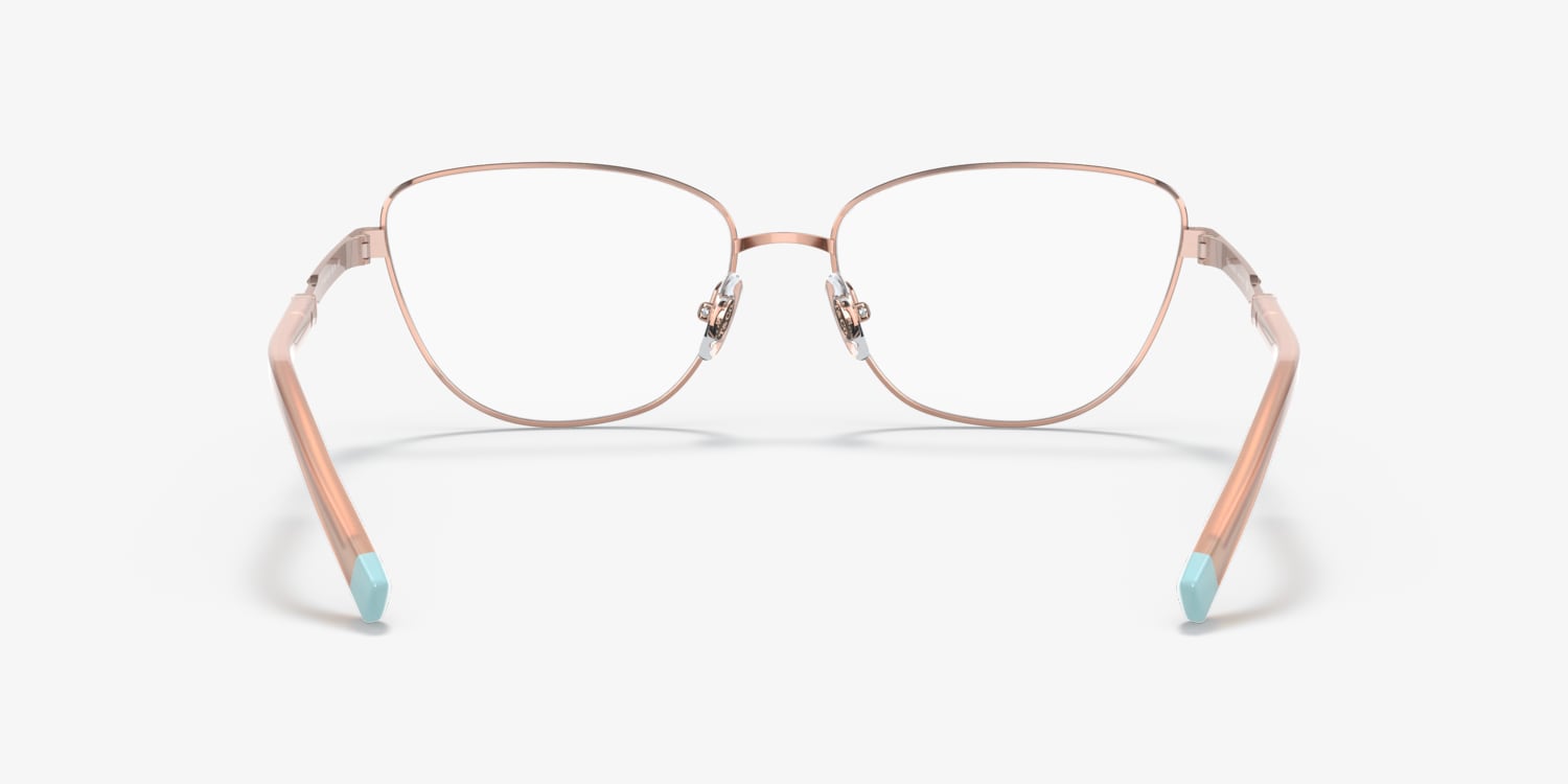 Tiffany eyeglasses shop rose gold