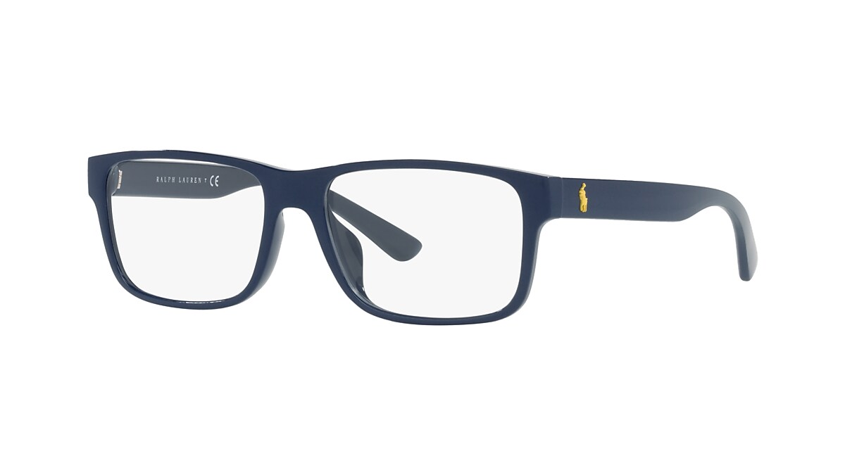 Polo Ralph Lauren Shiny Navy Blue Eyeglasses Glasses Free Shipping