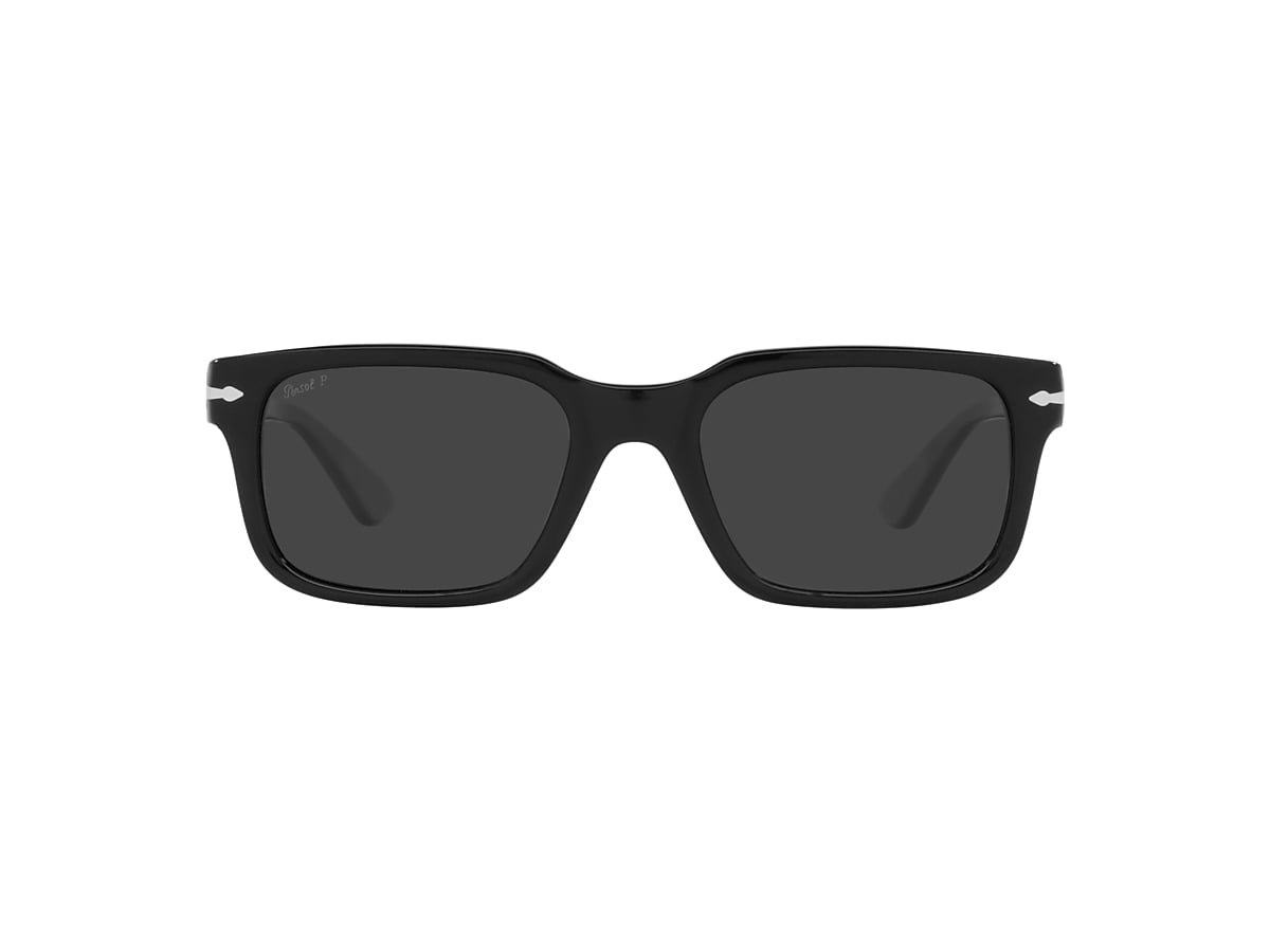 Persol Men's Square Sunglasses - Black