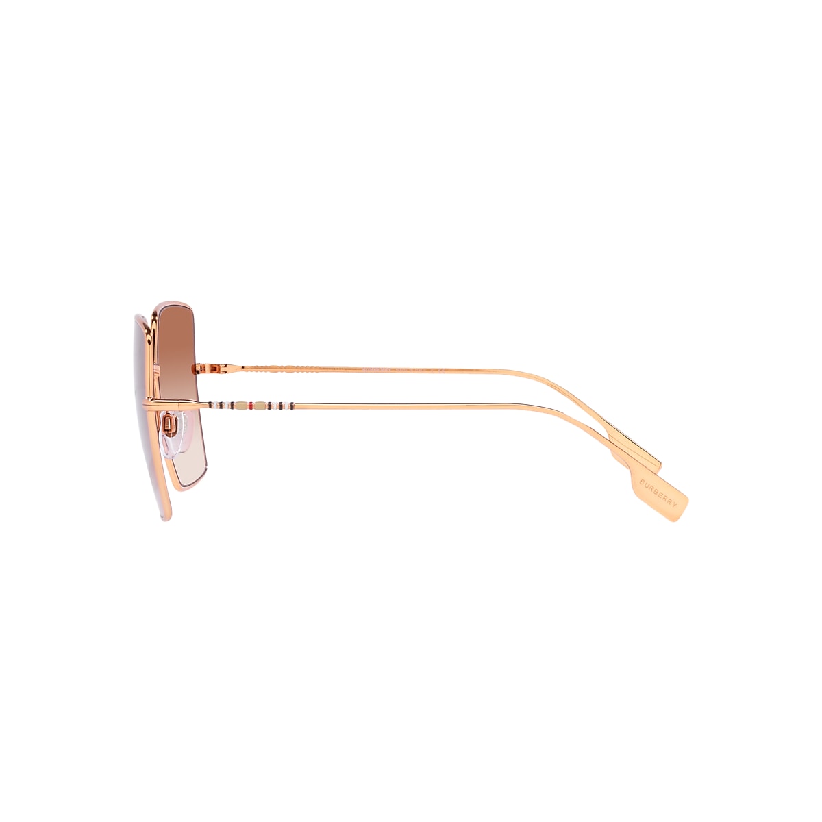 burberry rose gold sunglasses