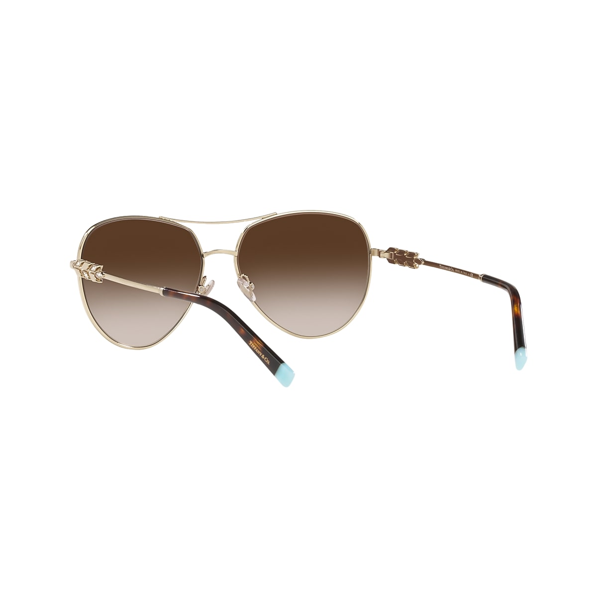 Tiffany women's aviator clearance sunglasses