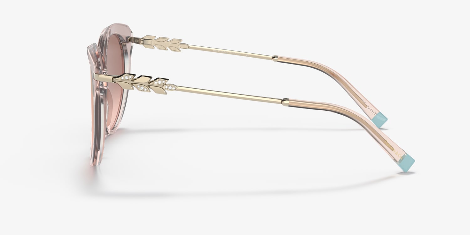 Return to Tiffany® Sunglasses in Dusty Pink Acetate with Pink Gradient  Lenses