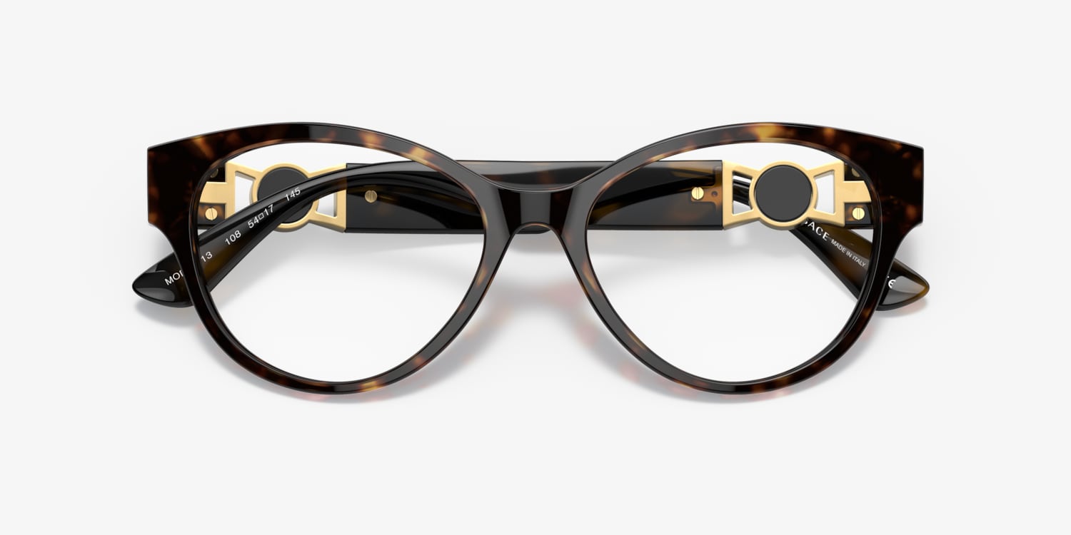 bak rand Vervorming Versace VE3313 Eyeglasses | LensCrafters