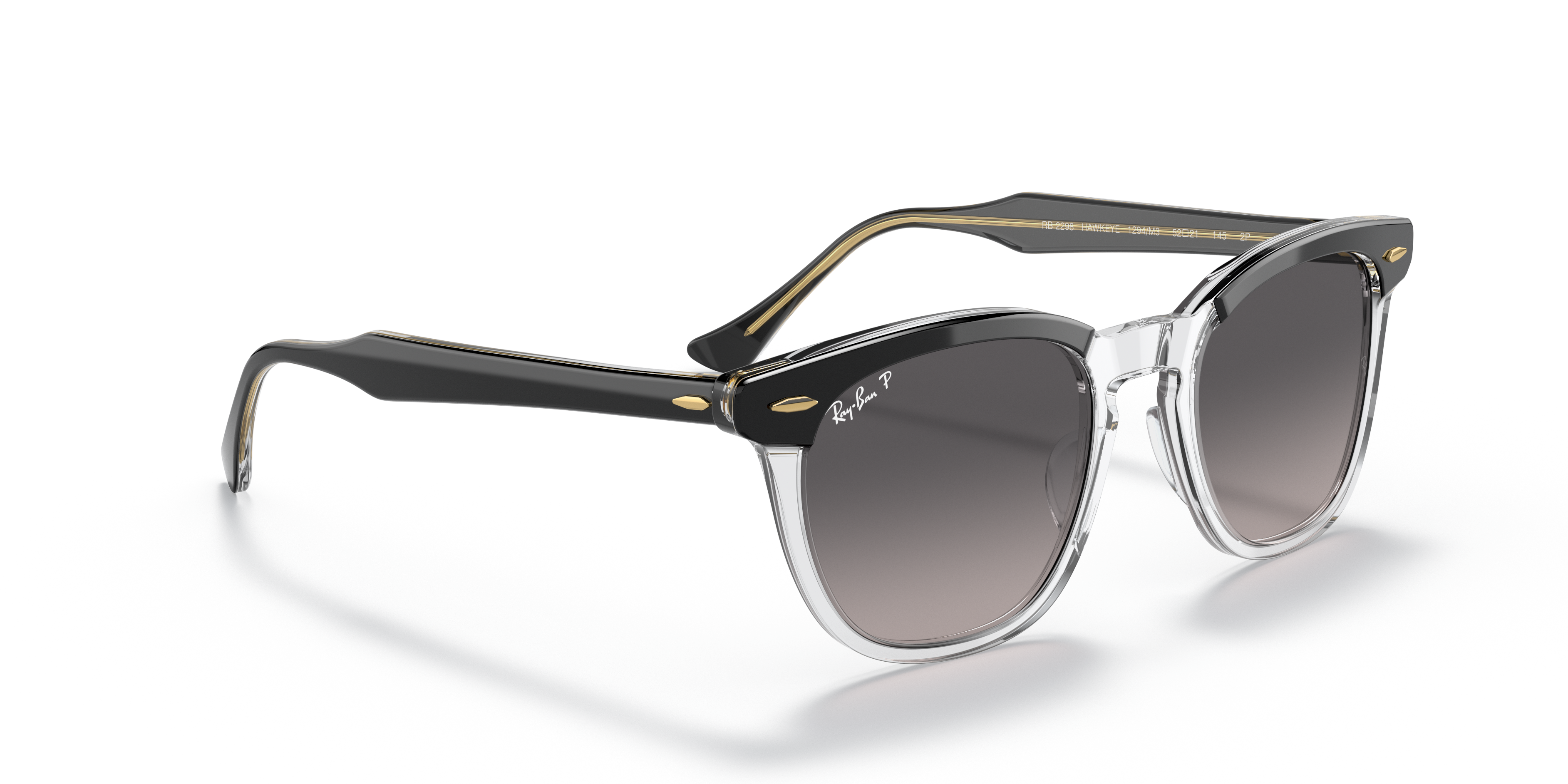 ray ban cristal transparente