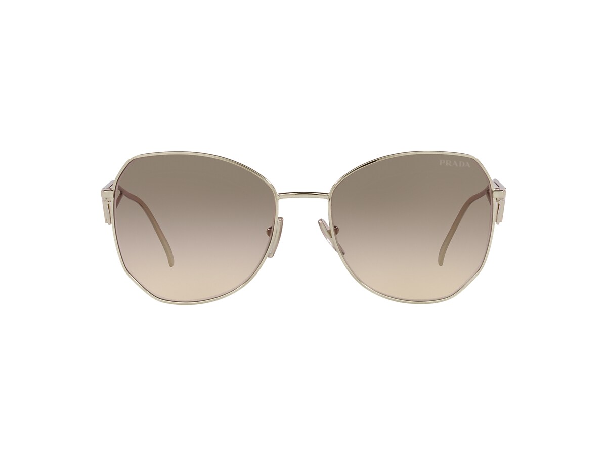 PRADA サングラス 0PR 57YS ZVN3D0 57 Prada PR-57YS ZVN3D0 Sunglasses Women's Pale Gold/Light