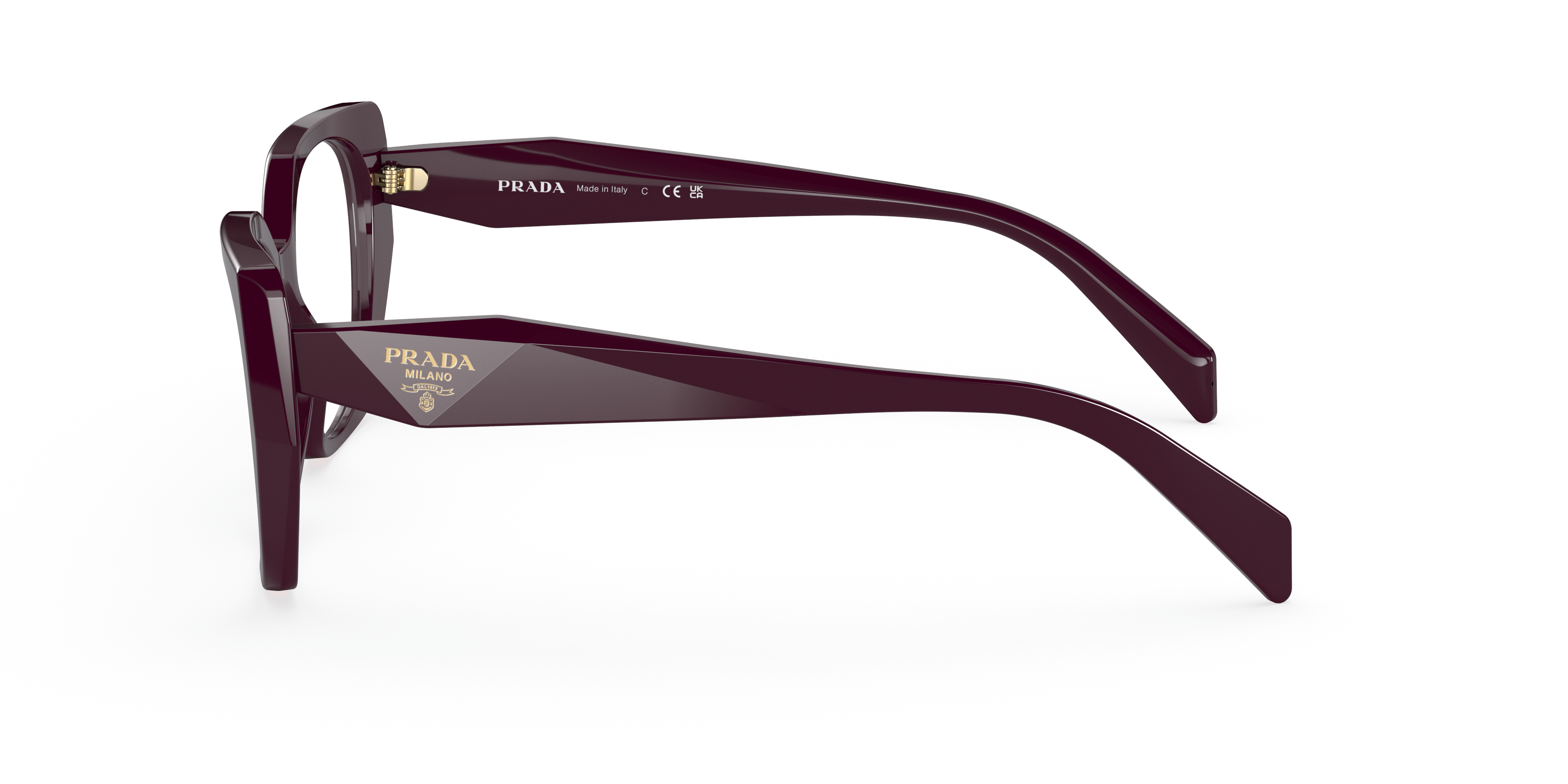 Prada burgundy eyeglasses hotsell