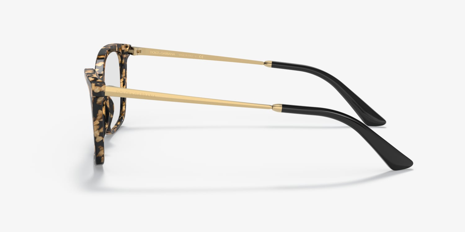 DOLCE & GABBANA 長方形フレムメカネ DG3347 3091 Dolce & Gabbana DG3347 Eyeglasses | LensCrafters
