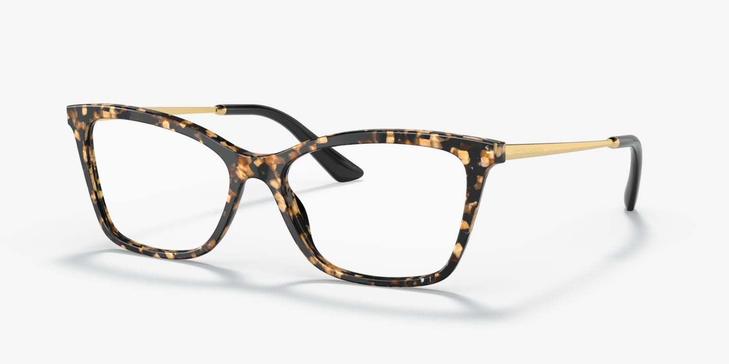 【関税&送料込み】Dolce & Gabbana Vit.St.Dauphine+Gold Dolce & Gabbana DG3347 Eyeglasses | LensCrafters