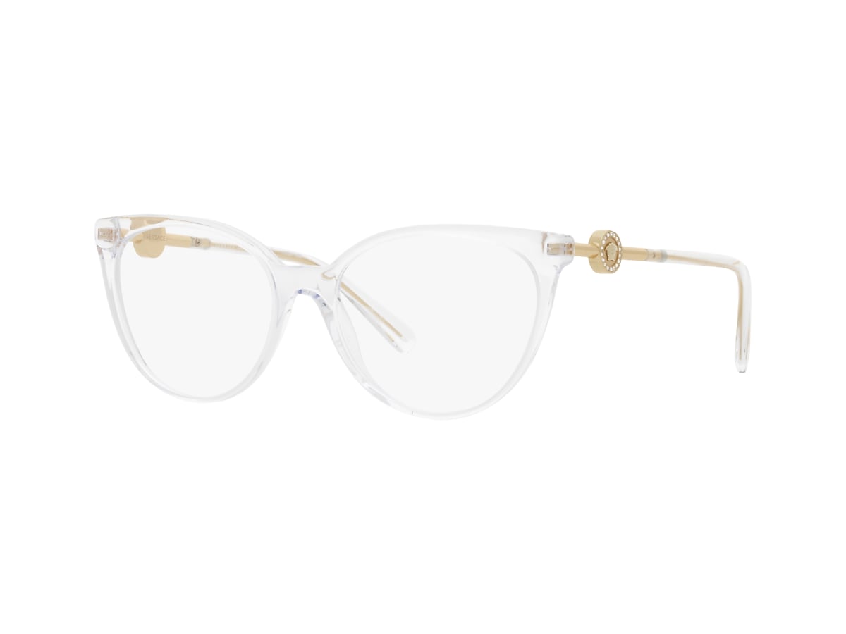 Versace clear cheap frame sunglasses