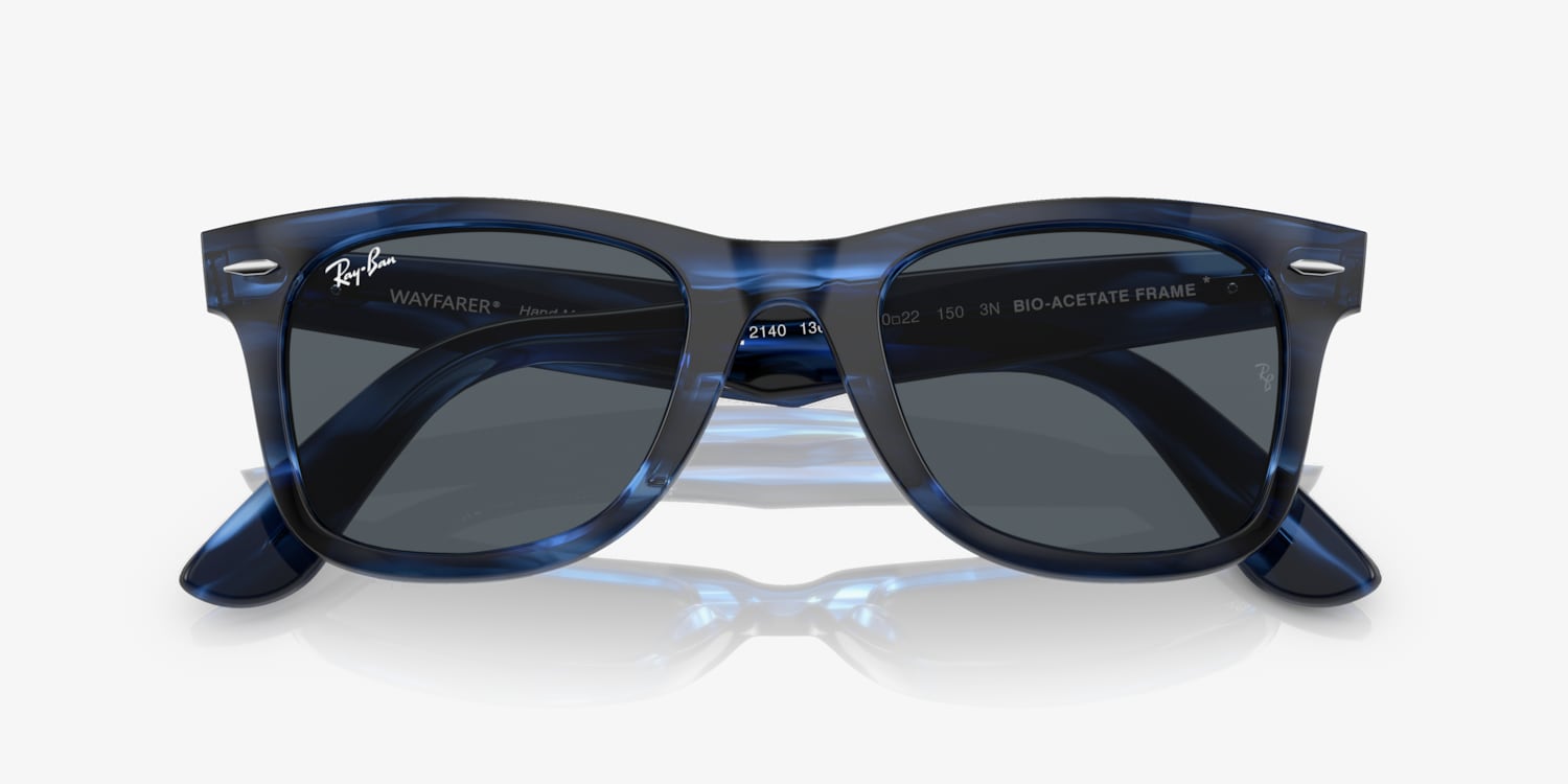 Integraal masker marketing Ray-Ban RB2140 Original Wayfarer Bio-Acetate Sunglasses | LensCrafters