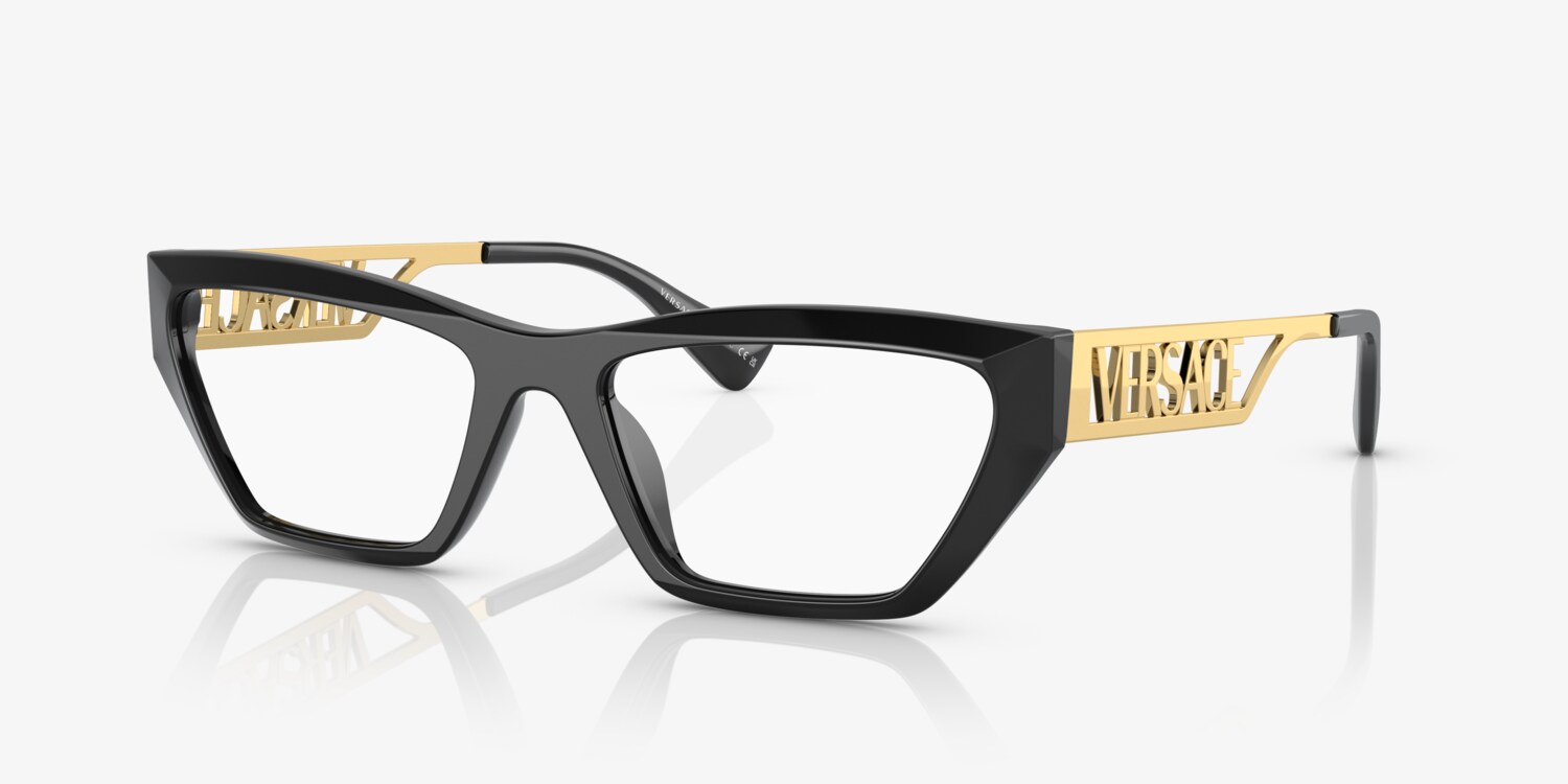 VERSACE フリント三角スカフ APASZKA78HA7H05ZG363 R54 Versace VE3327U Eyeglasses | LensCrafters