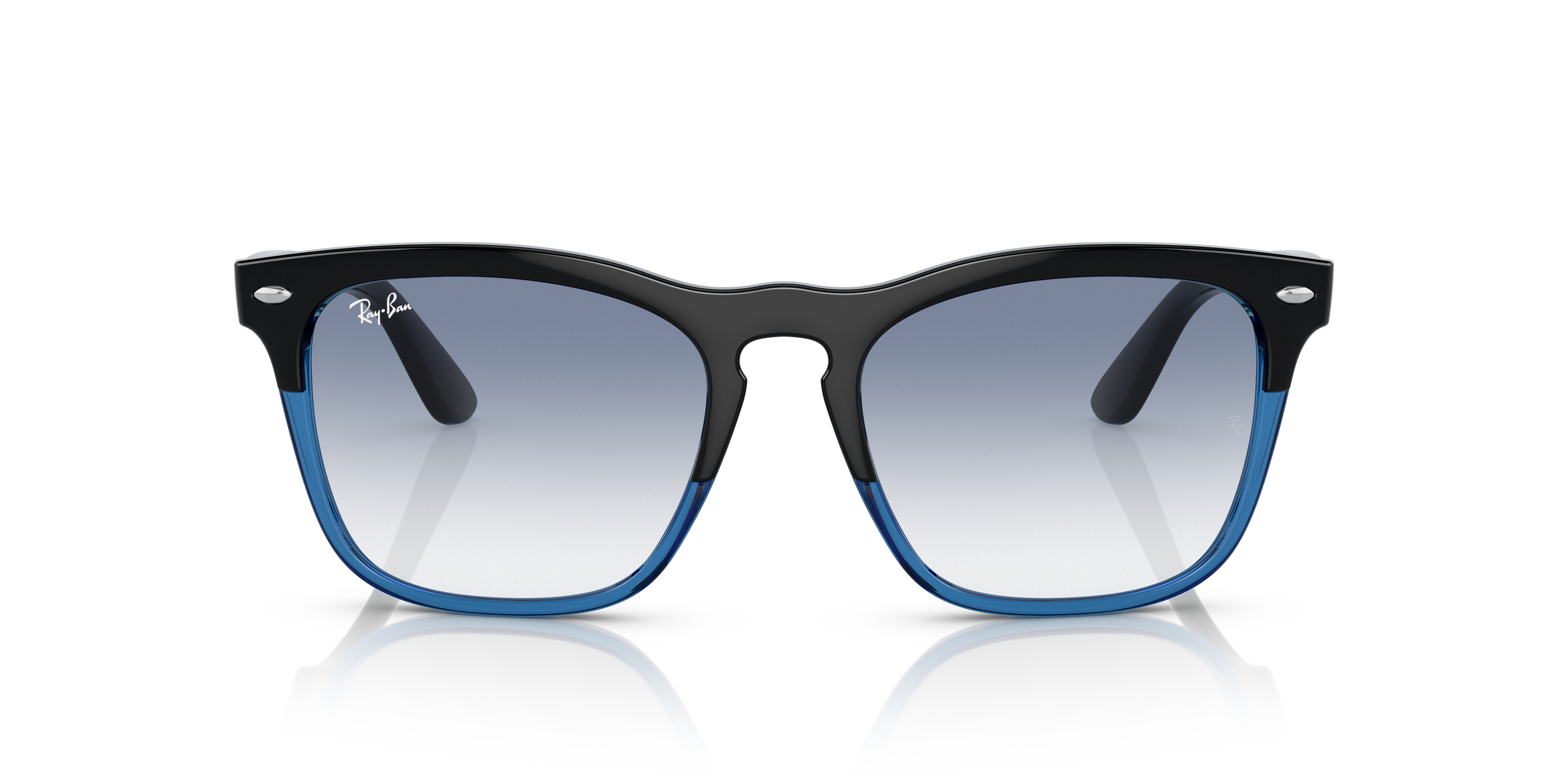 BUY DARK BLUE GRADIENT GLASS AND BLACK FRAME AVIATOR SUNGLASSES FOR MEN AND  WOMEN – Royaltail