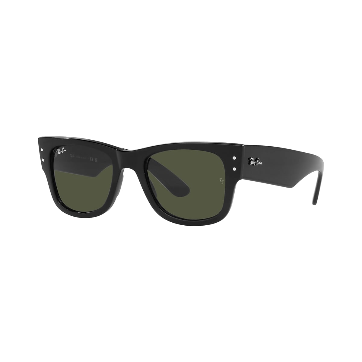 Ray-Ban MEGA WAYFARER ポリッシュドトランスペレントレッド Ray-Ban RB0840S Mega Wayfarer Sunglasses | LensCrafters