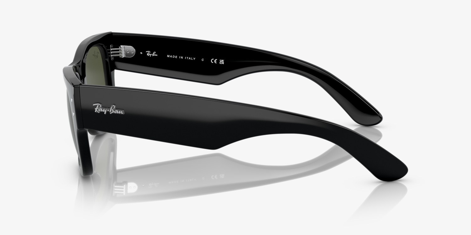 【関税込み】Ray-Ban ブラック Mega Wayfarer サングラス Ray-Ban RB0840S Mega Wayfarer Sunglasses | LensCrafters