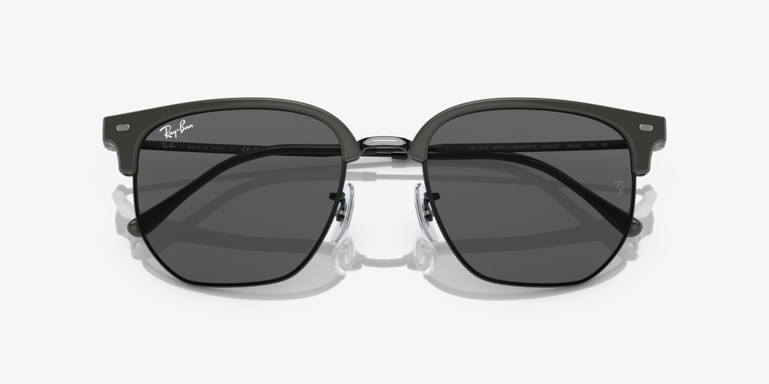 Ray-Ban RB4416 New Clubmaster Sunglasses | LensCrafters Ray-Ban RB4416 New Clubmaster Sunglasses | LensCrafters