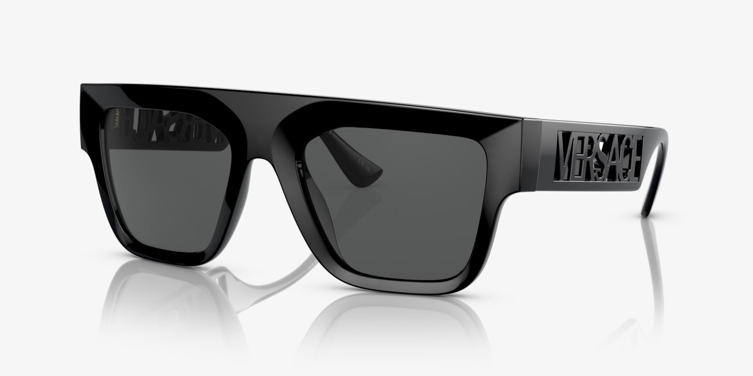VERSACE 長方形フレムサンクラス 0VE4432U 40187 Versace VE4430U Sunglasses | LensCrafters