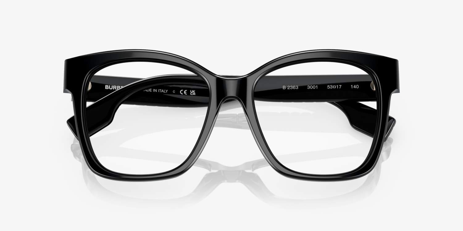 BURBERRY シルビーグラス BE2363 3001 Burberry BE2363 Sylvie Eyeglasses | LensCrafters