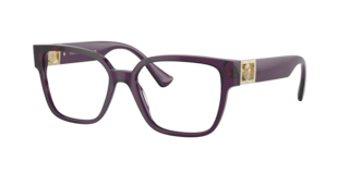 ナミィ ページ New VERSACE Eyeglasses MOD. 3329-B 5384 52-17 145 Plum