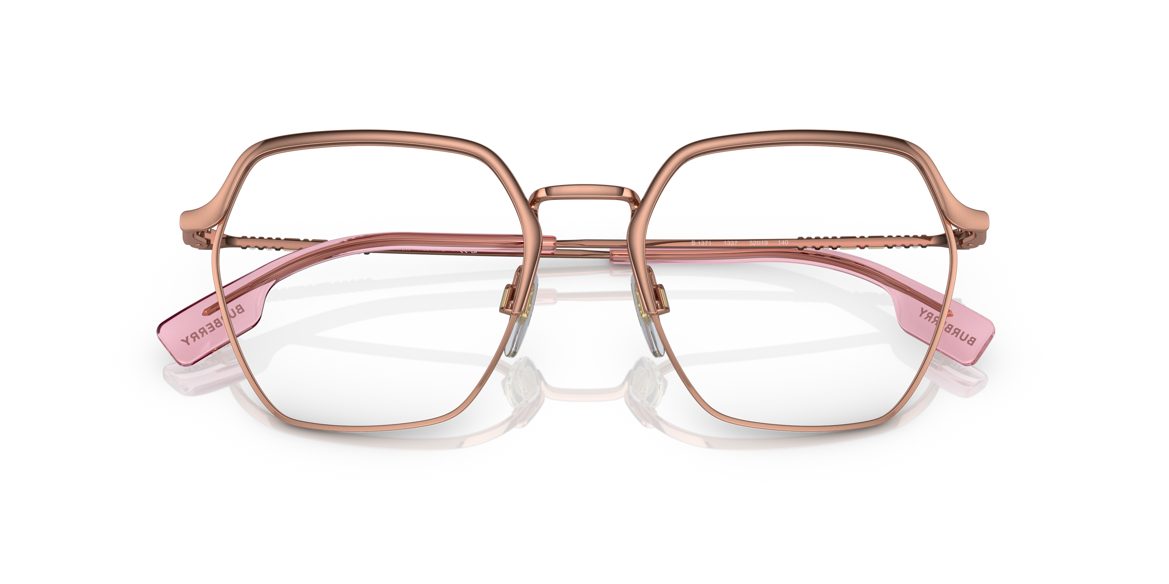 burberry rose gold glasses