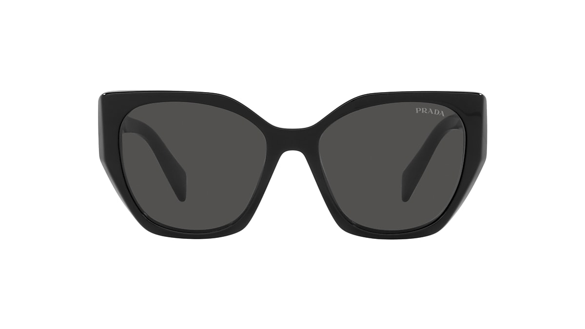 サングラス PRADA Woman Sunglasses Black SPR 19Z 1AB-0A7 Prada PR 19ZS Sunglasses | LensCrafters