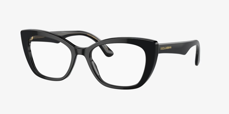 Dolce & Gabbana DG3360 DG3360 Black/Transparent Grey