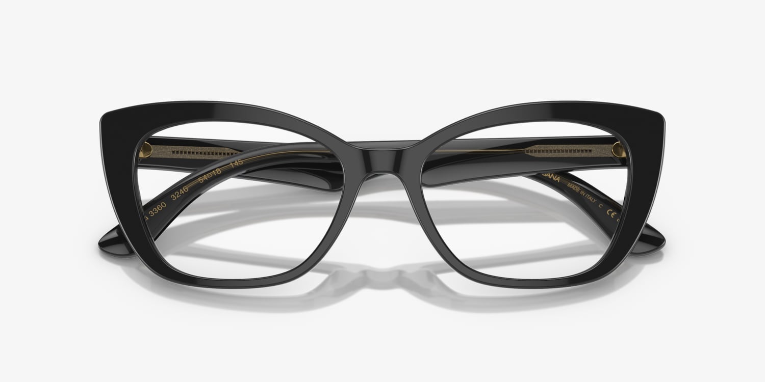 Dolce & Gabbana F4C10THS5TQHA5PB 関税送料込 Dolce & Gabbana DG3360 Eyeglasses | LensCrafters