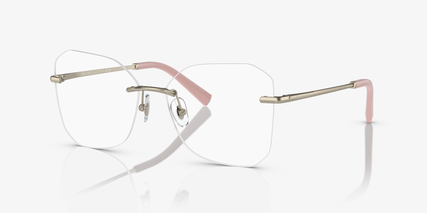 Tiffany on sale rimless eyeglasses