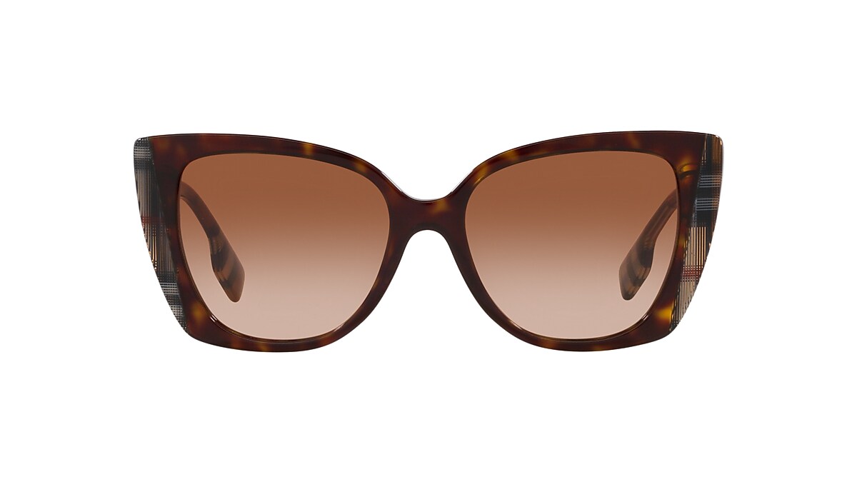 サングラス BURBERRY Woman Sunglasses Violet 0BE4424 411387 burberry-be-4424-411387-check-