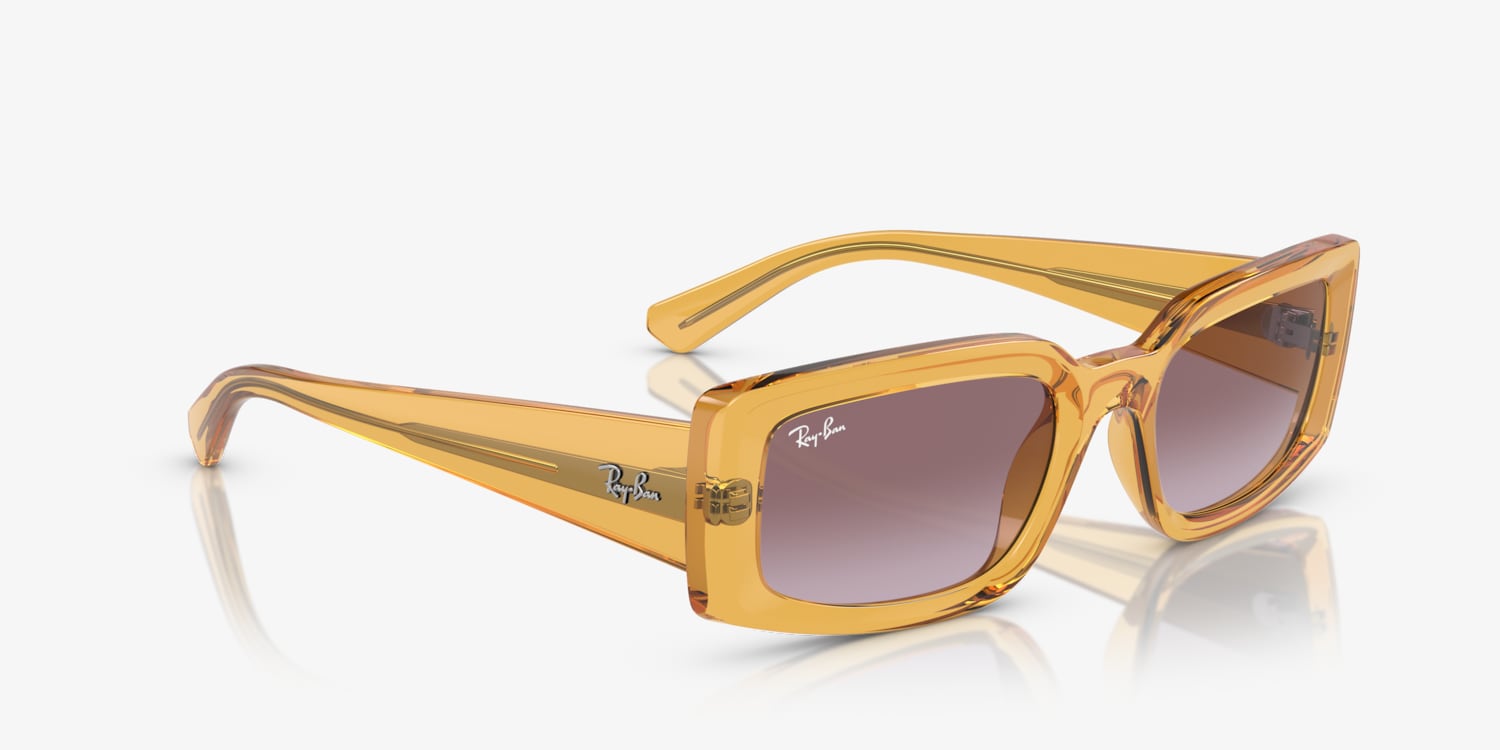 Bvlgari Gold Tone Square Sunglasses For Sale at 1stDibs