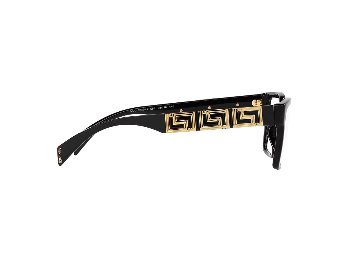 Versace VE3339U Eyeglasses GB1 Black