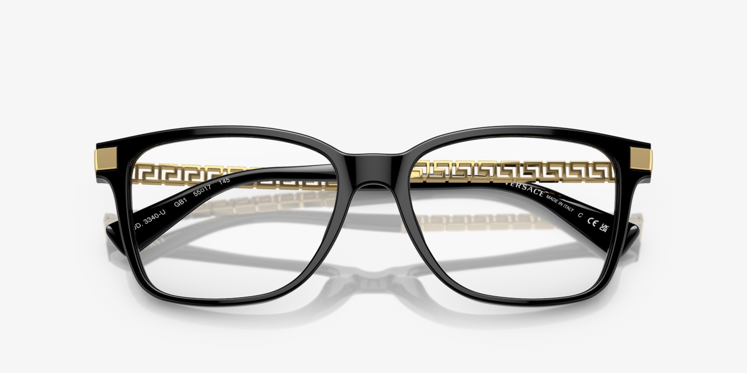 VERSACE AUD010471A10011A1001 関税送料込 Versace VE3340U Eyeglasses | LensCrafters
