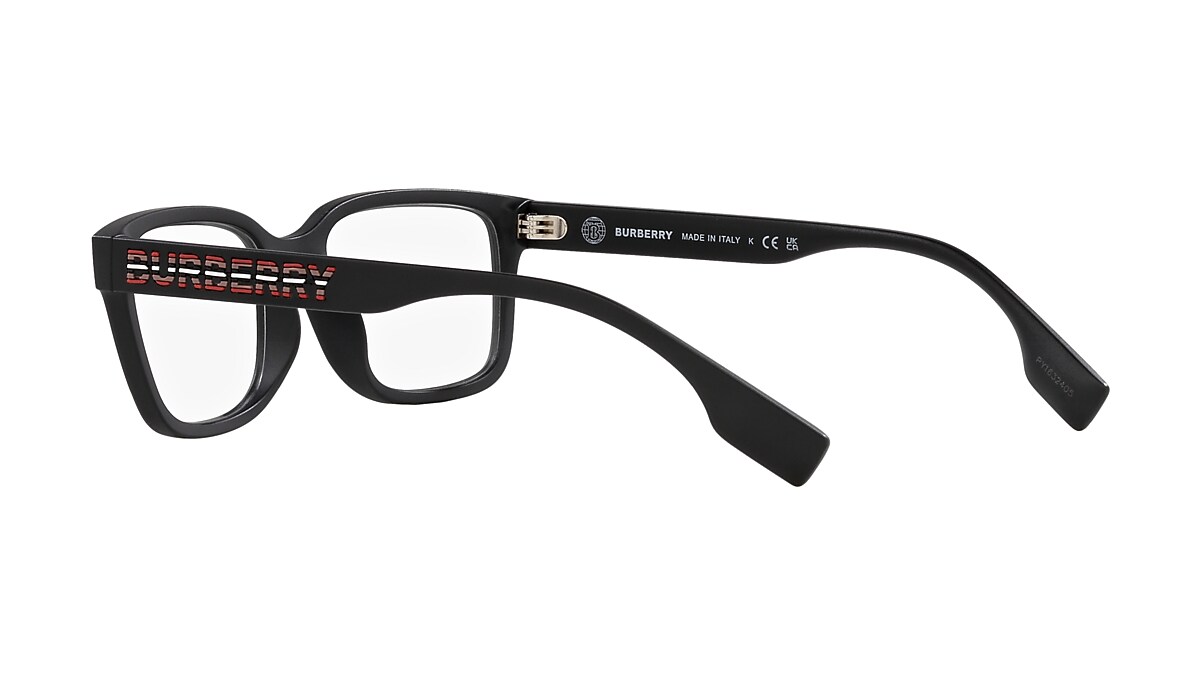 Burberry matte black clearance glasses