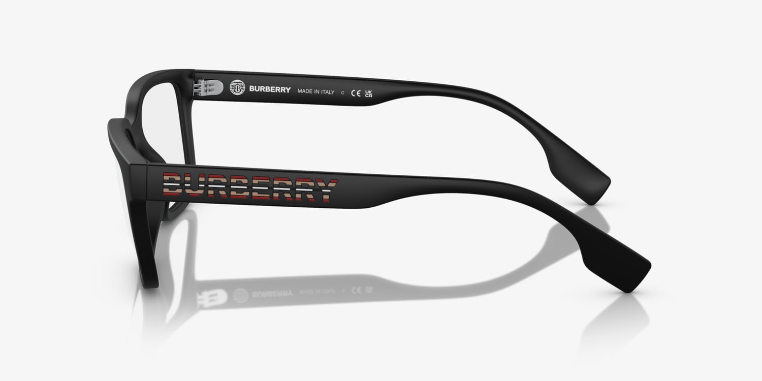 Burberry matte shop black glasses