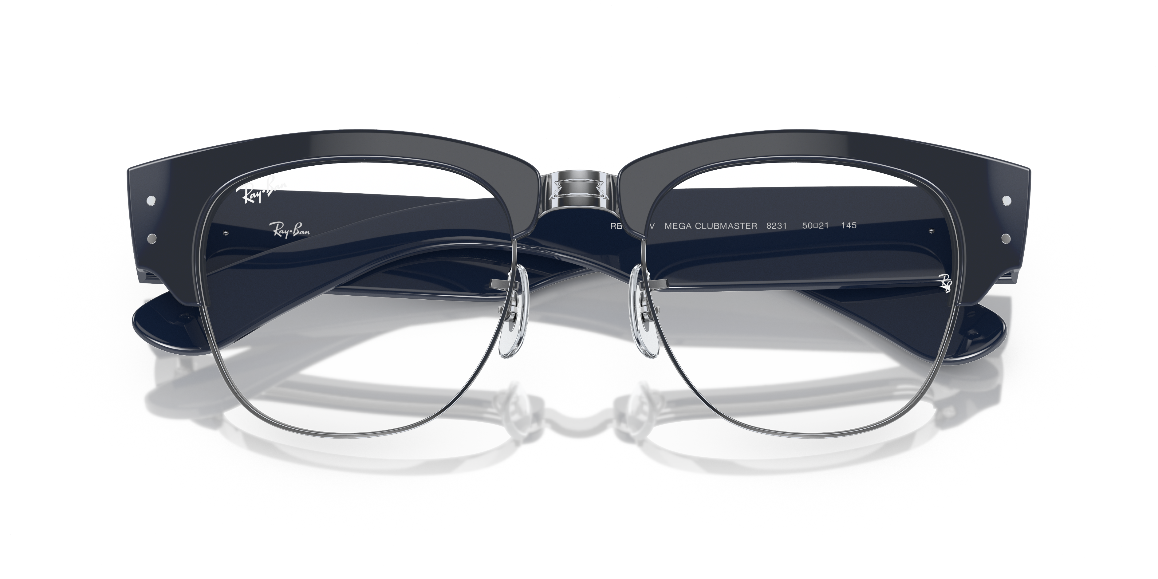 RB0316V Mega Clubmaster Optics