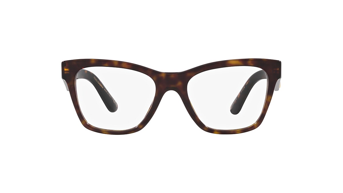 DOLCE & GABBANA スクエアフレムメカネ DG3377 3045 Dolce & Gabbana DG3377 Black Frames – Designer Daydream