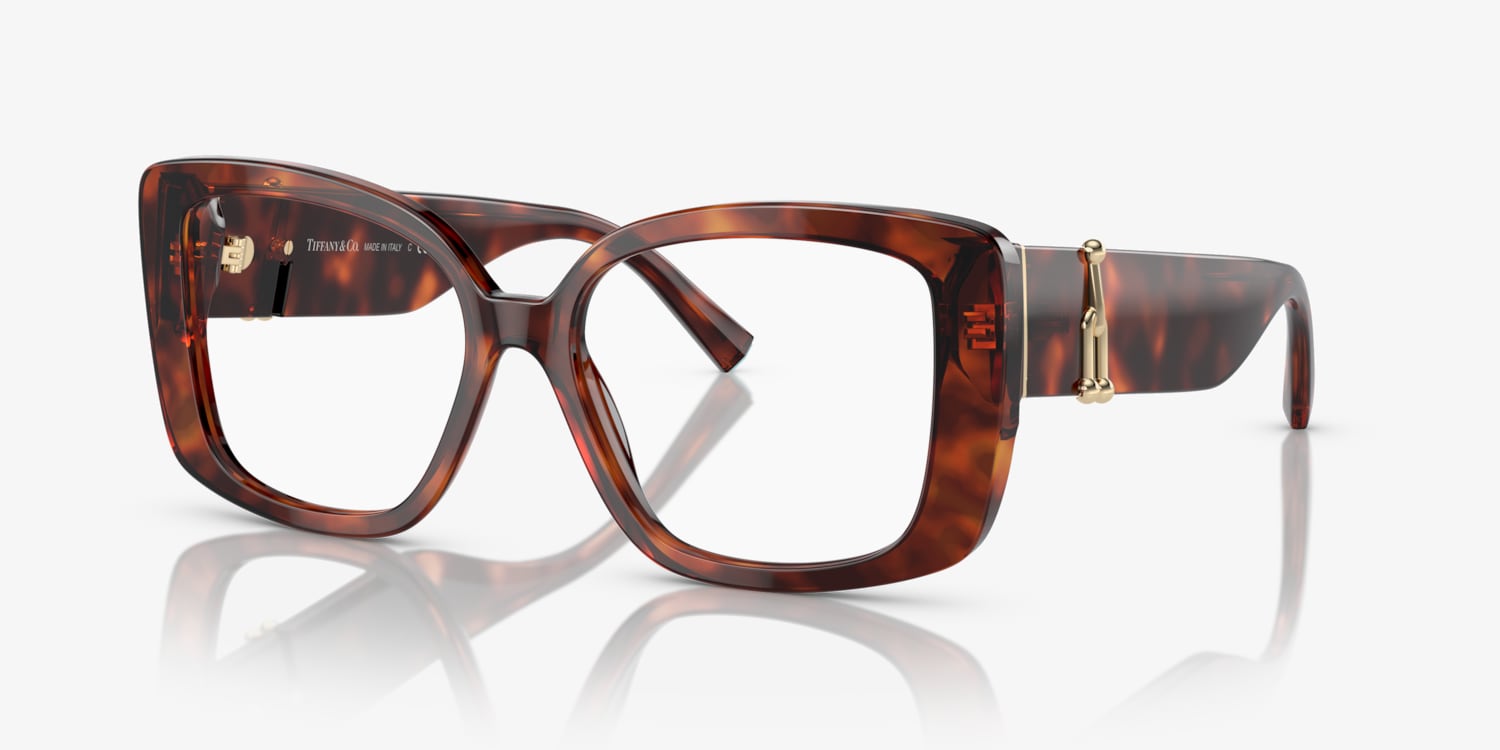 Tiffany and co tortoise shell clearance eyeglasses