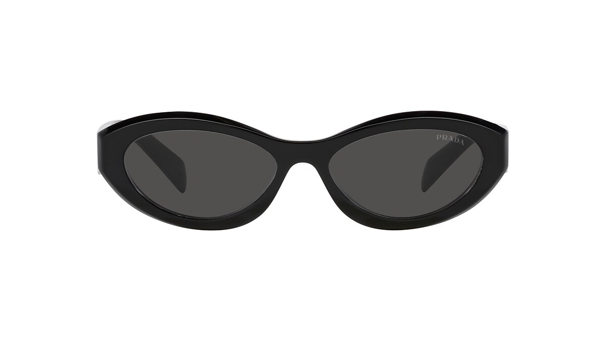 PRADA PR 26ZS 16K08Z Black Dark Grey Women Sunglasses