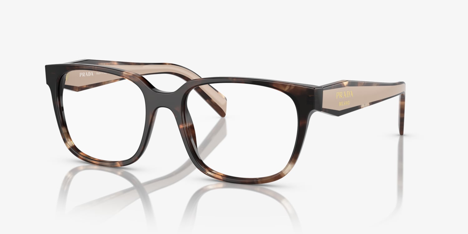 【PRADA】 PR 17ZV ロゴ メガネフレーム Prada PR 17ZV Eyeglasses | LensCrafters