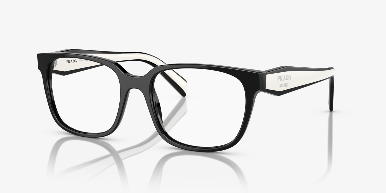 メガネ PRADA FW24 Prada - 0PR B01V - 17N1O1 (0PR B01V 17N1O1) Prada PR 17ZV Eyeglasses | LensCrafters