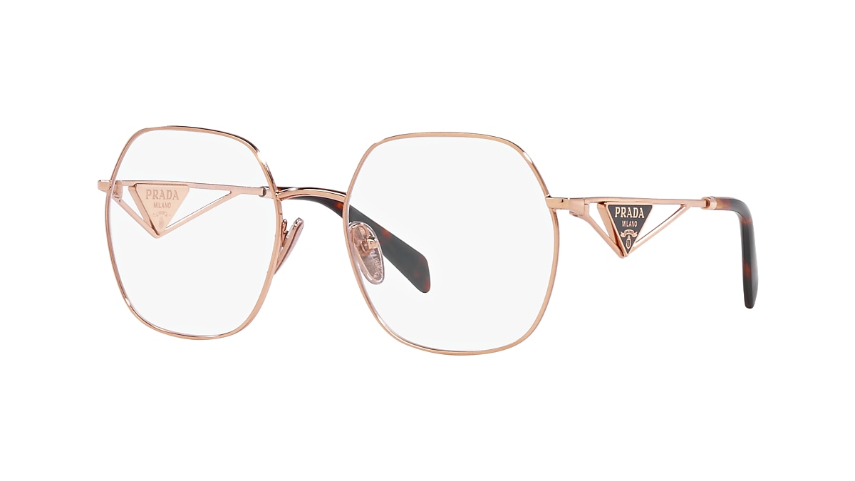 Prada rose gold outlet glasses