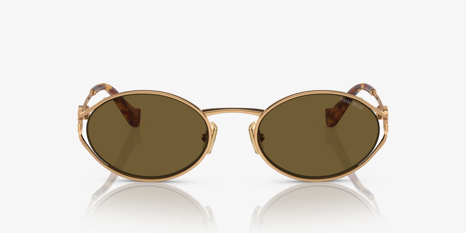 【完売必至】Miu Miu MU 52YS オーバル サングラス Miu Miu MU 52YS Sunglasses | LensCrafters