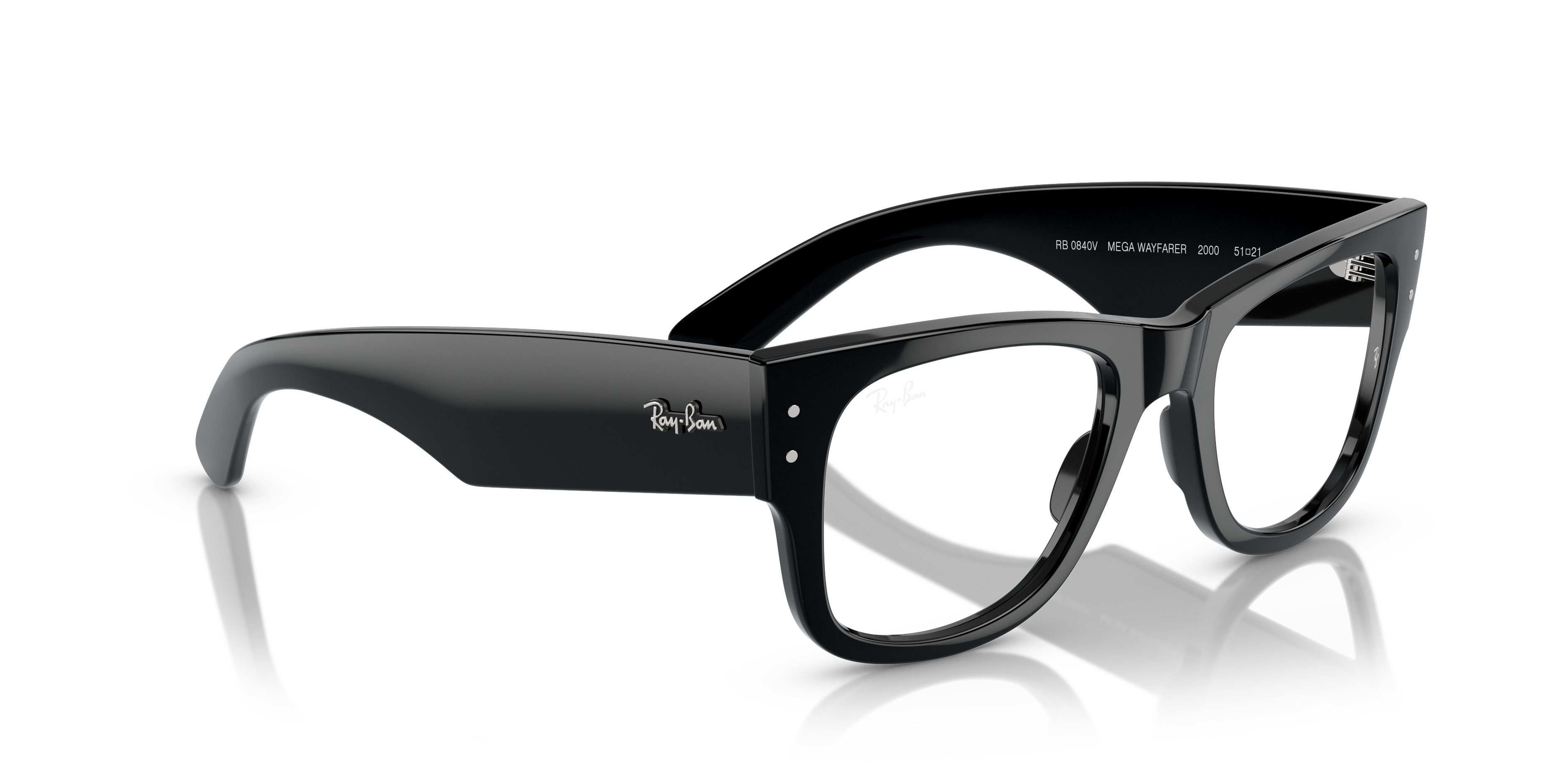 RB0840V Mega Wayfarer Optics