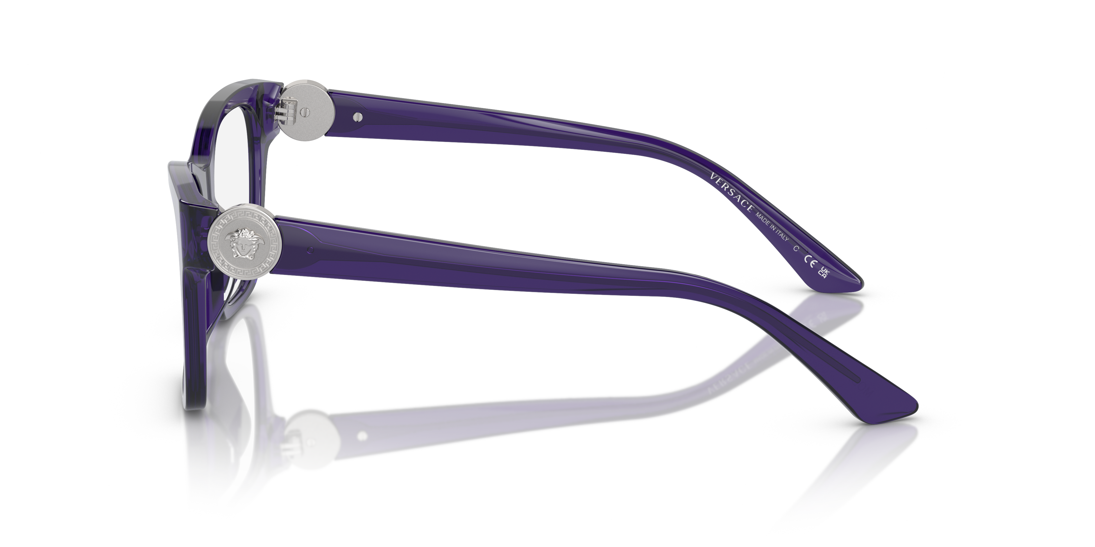 Buy Versace Purple Maxi Medusa Biggie Sunglasses - 536687 At 48% Off |  Editorialist