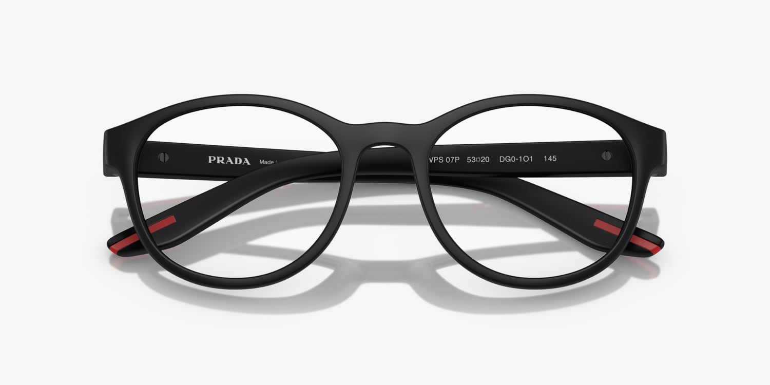 Prada round cheap glasses