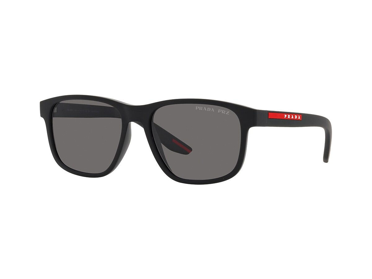 PRADA プラダ サングラス ティアドロップ linea rossa PRADA LINEA ROSSA◇サングラス/ティアドロップ/BLK/BLU/メンズ