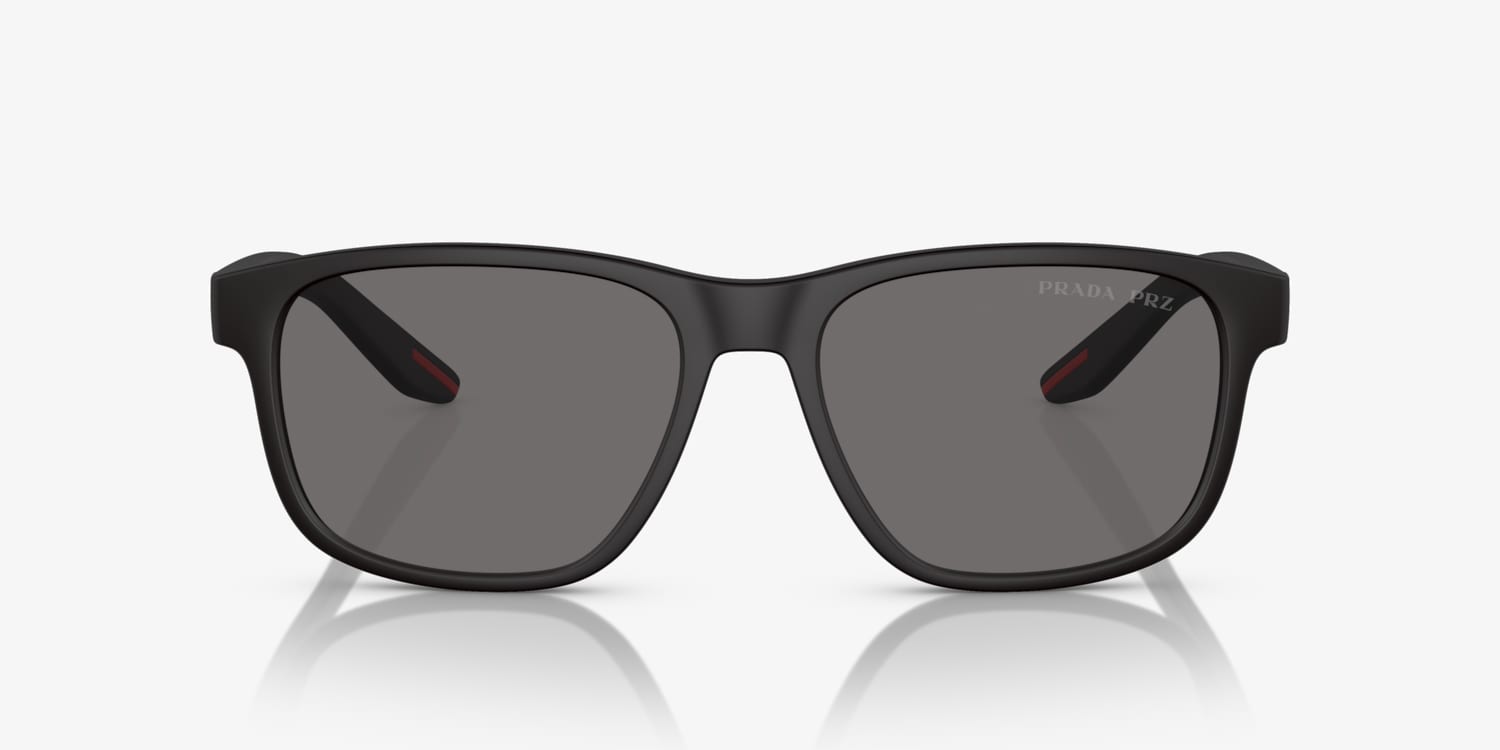 送料関税込◆PRADA プラダ リネアロッサ サングラス PSA06S Prada Linea Rossa PS 06YS Sunglasses | LensCrafters