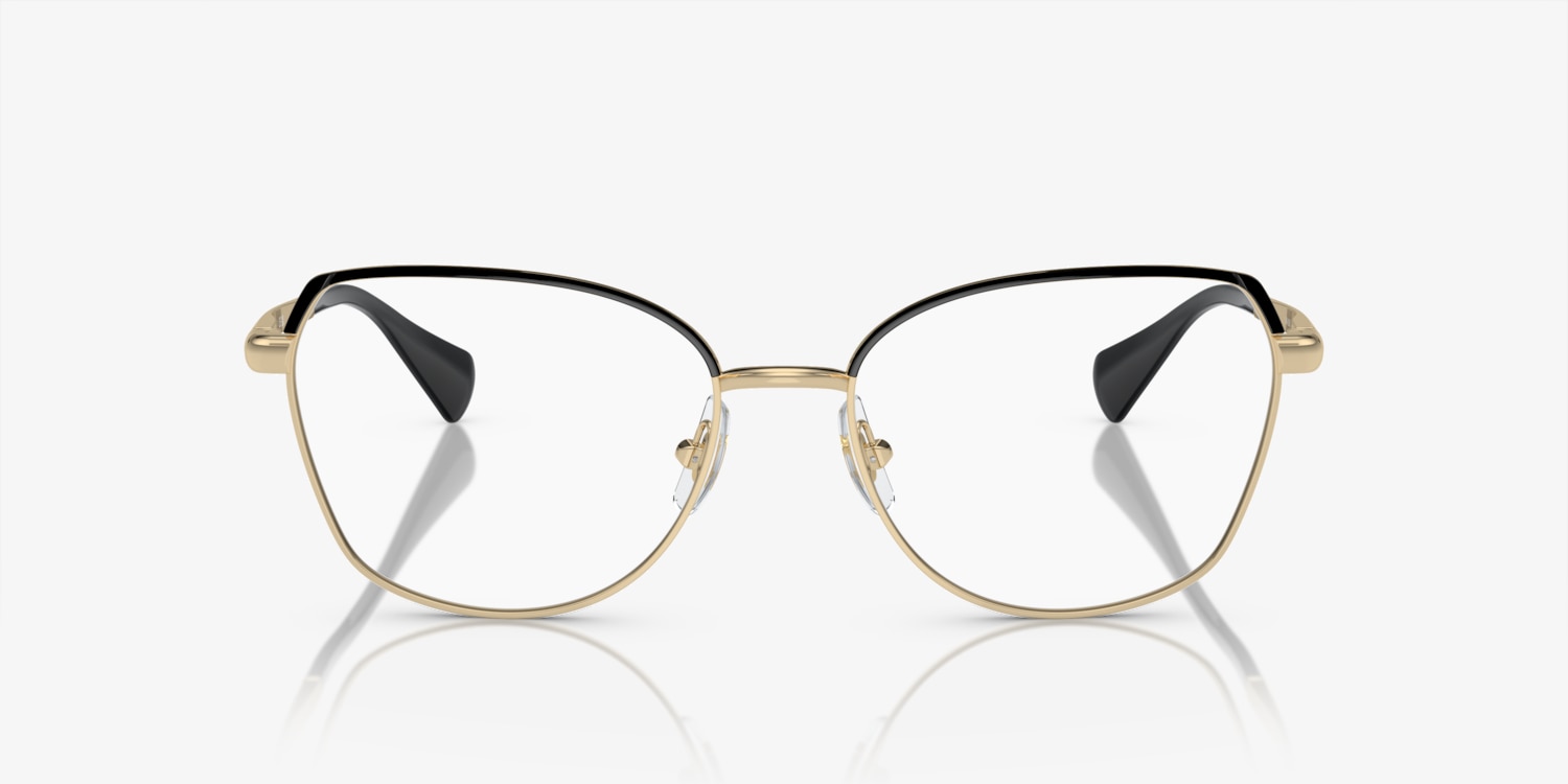 Ralph RA6058 Eyeglasses, Shiny Pale Gold / 55